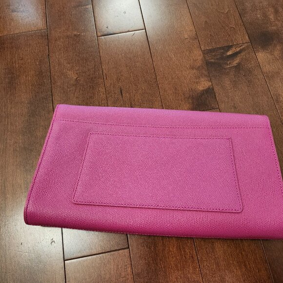 Couronne Kuron hot pink clutch bag - Picture 3 of 15